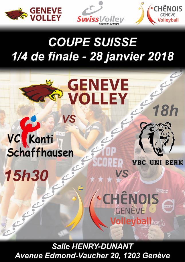 Affiche quarts finale