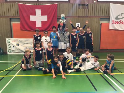 Photo des champions genevois