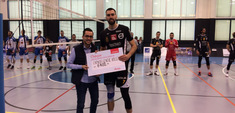 Remise chèque Top scorer