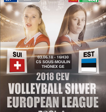 Suisse-Estonie le 3 juin au CSSM